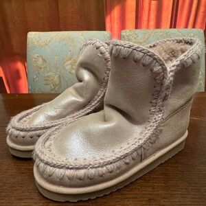 Mou Crochet Boots